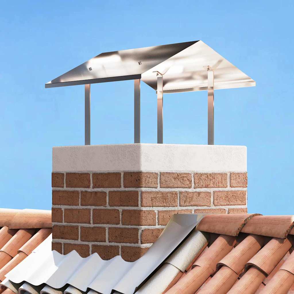 Rookkap Zilver 60 x 60 x 38 cm Roestvrij staal is nu te koop bij PeponiXL, paradijselijk wonen!