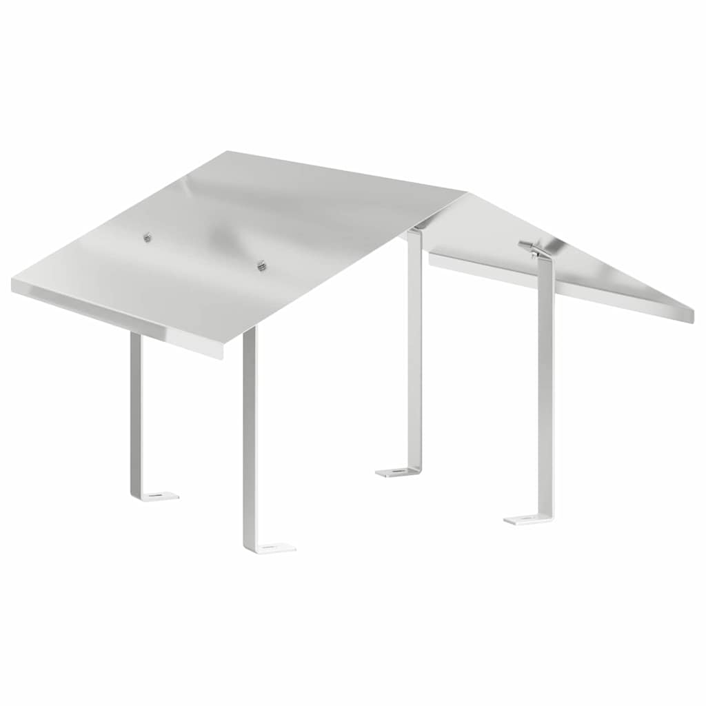 Rookkap Zilver 60 x 60 x 38 cm Roestvrij staal is nu te koop bij PeponiXL, paradijselijk wonen!