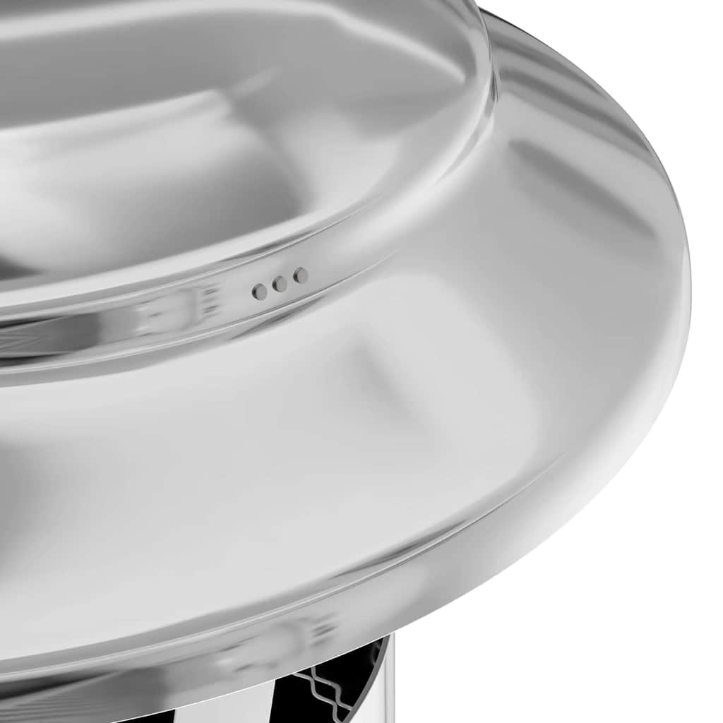 Schouw Verlenging Zilver 25 x 25 x 132 cm Roestvrij staal is nu te koop bij PeponiXL, paradijselijk wonen!