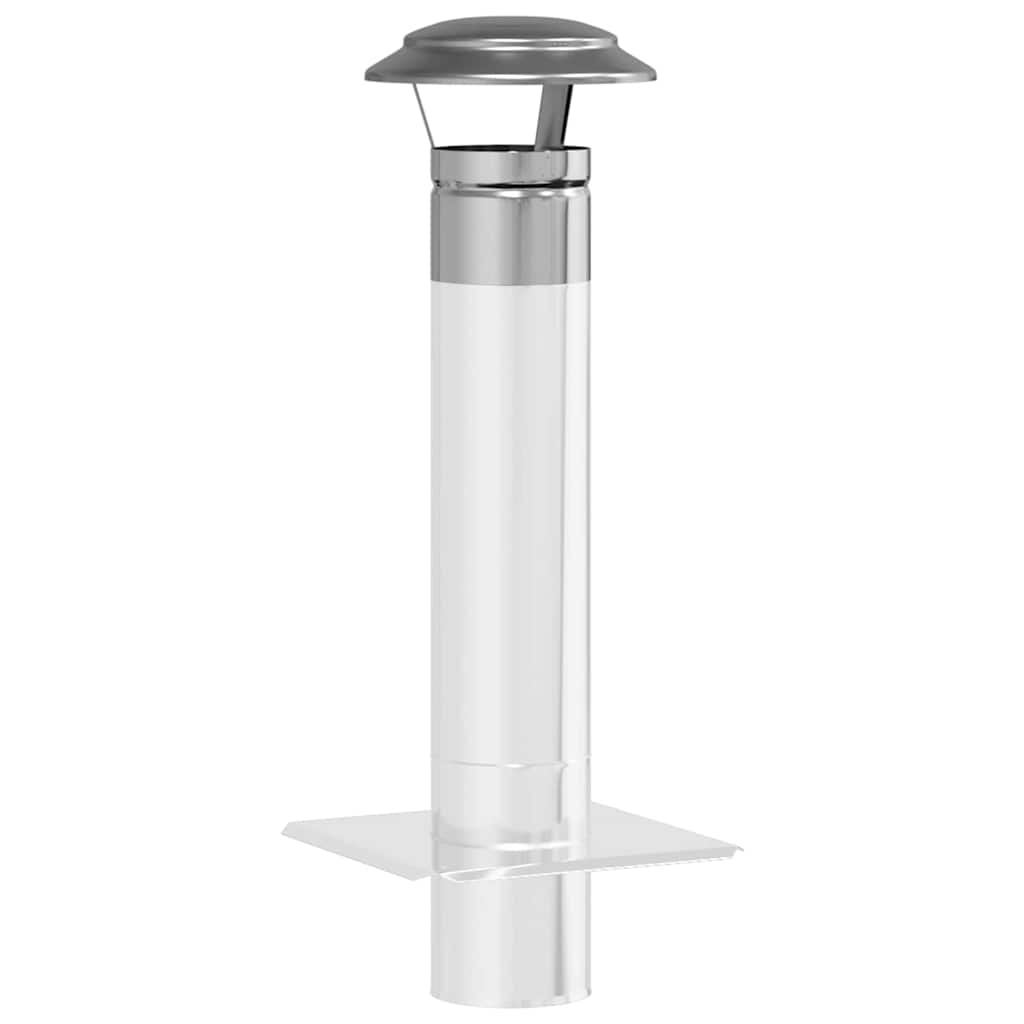 Regenbescherming voor Schoorsteen Zilver 20 x 20 x 18 cm is nu te koop bij PeponiXL, paradijselijk wonen!