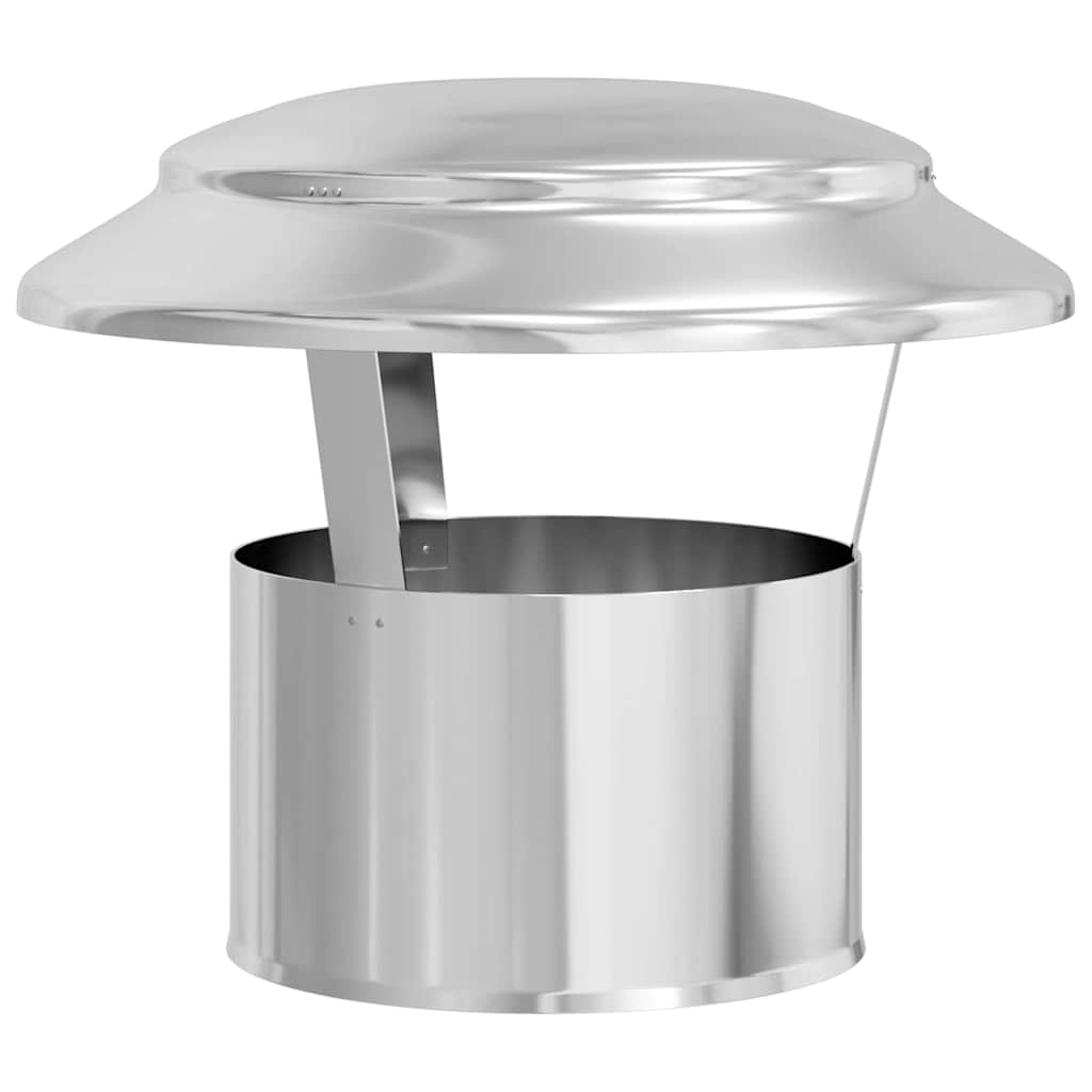 Regenbescherming voor Schoorsteen Zilver 25 x 25 x 20 cm is nu te koop bij PeponiXL, paradijselijk wonen!