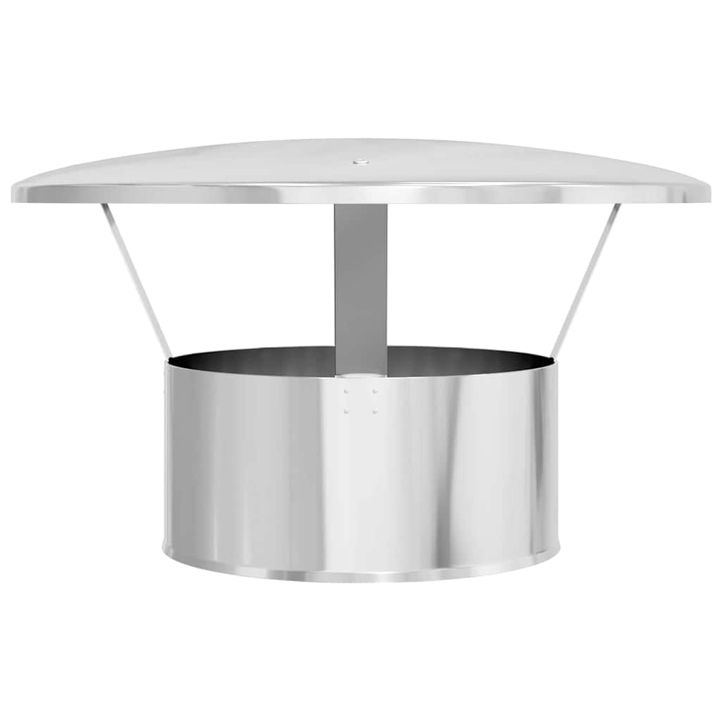 Regenbescherming voor Schoorsteen Zilver 35 x 35 x 20 cm is nu te koop bij PeponiXL, paradijselijk wonen!