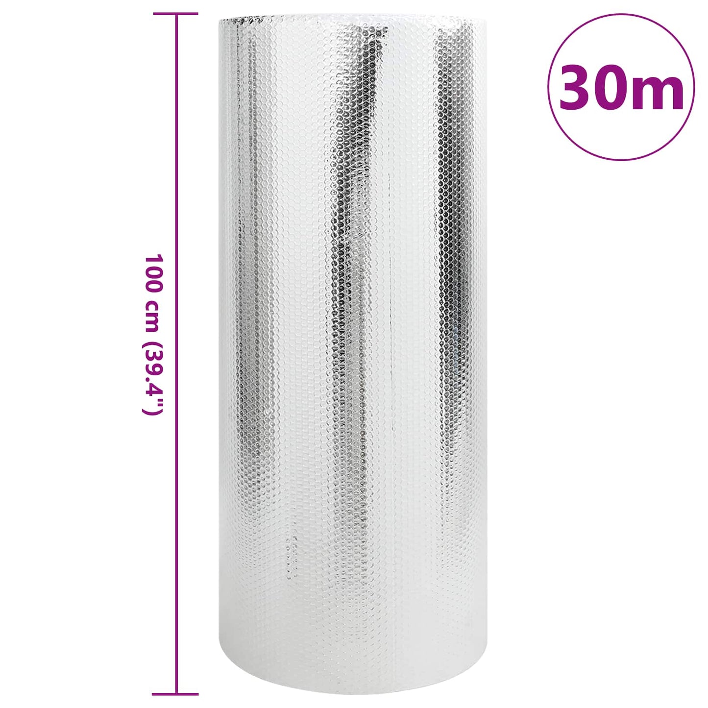Radiatorfolie Zilver 30 x 1 m Polyetheen is nu te koop bij PeponiXL, paradijselijk wonen!