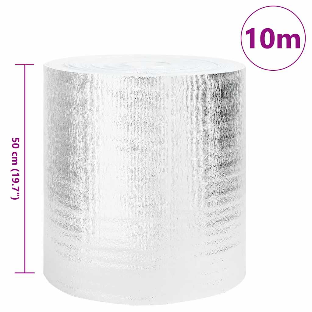 Radiatorfolie Zilver 10 x 0,5 m Polyetheen is nu te koop bij PeponiXL, paradijselijk wonen!