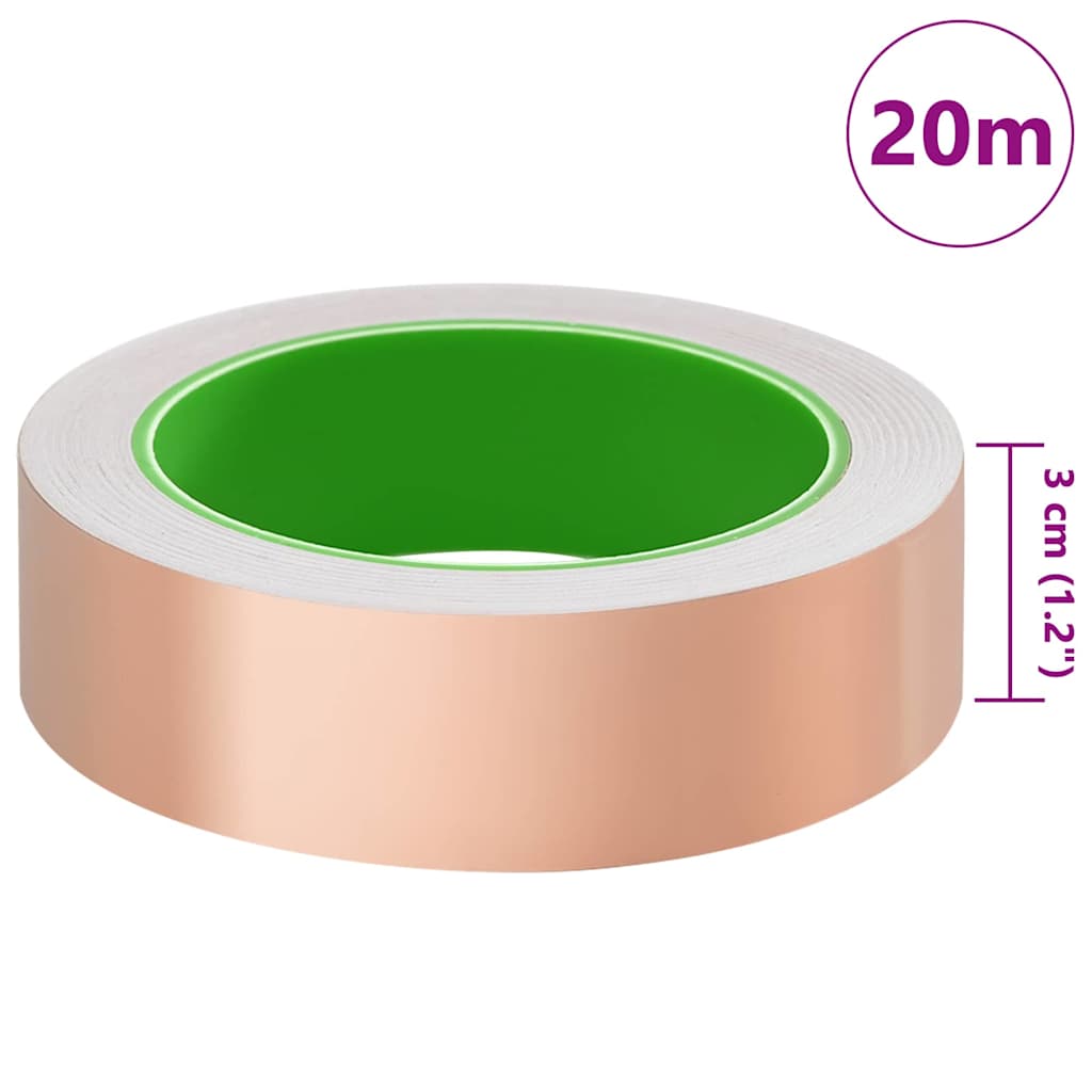 Kopertape 6 pcs Koper 2000 x 3 cm Koper is nu te koop bij PeponiXL, paradijselijk wonen!