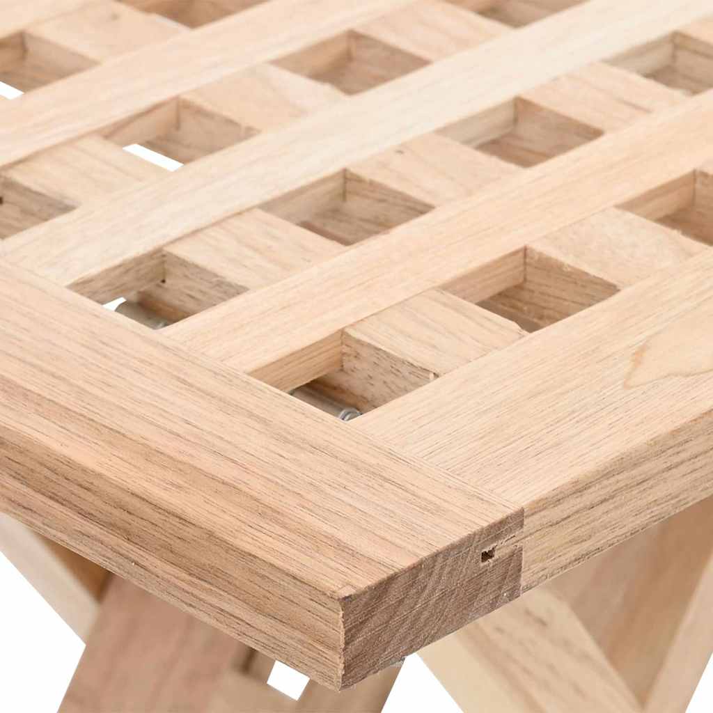 Salontafel Bruin 33 x 33 x 40,5 cm Massief Notenhout is nu te koop bij PeponiXL, paradijselijk wonen!
