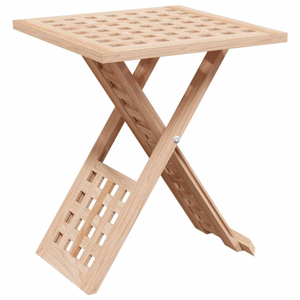 Salontafel Bruin 33 x 33 x 40,5 cm Massief Notenhout is nu te koop bij PeponiXL, paradijselijk wonen!