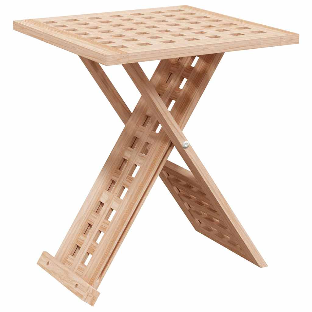 Salontafel Bruin 33 x 33 x 40,5 cm Massief Notenhout is nu te koop bij PeponiXL, paradijselijk wonen!