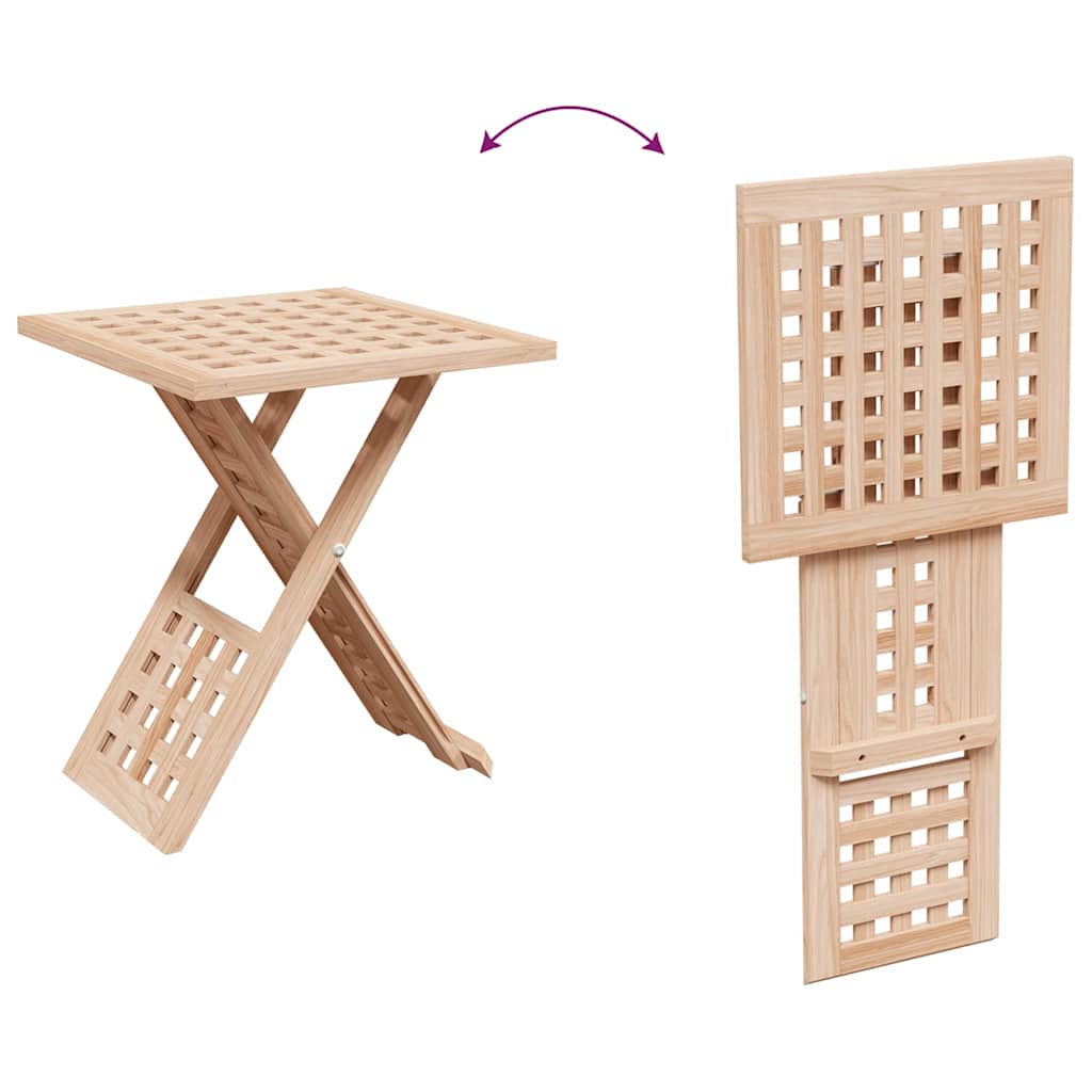 Salontafel Bruin 33 x 33 x 40,5 cm Massief Notenhout is nu te koop bij PeponiXL, paradijselijk wonen!