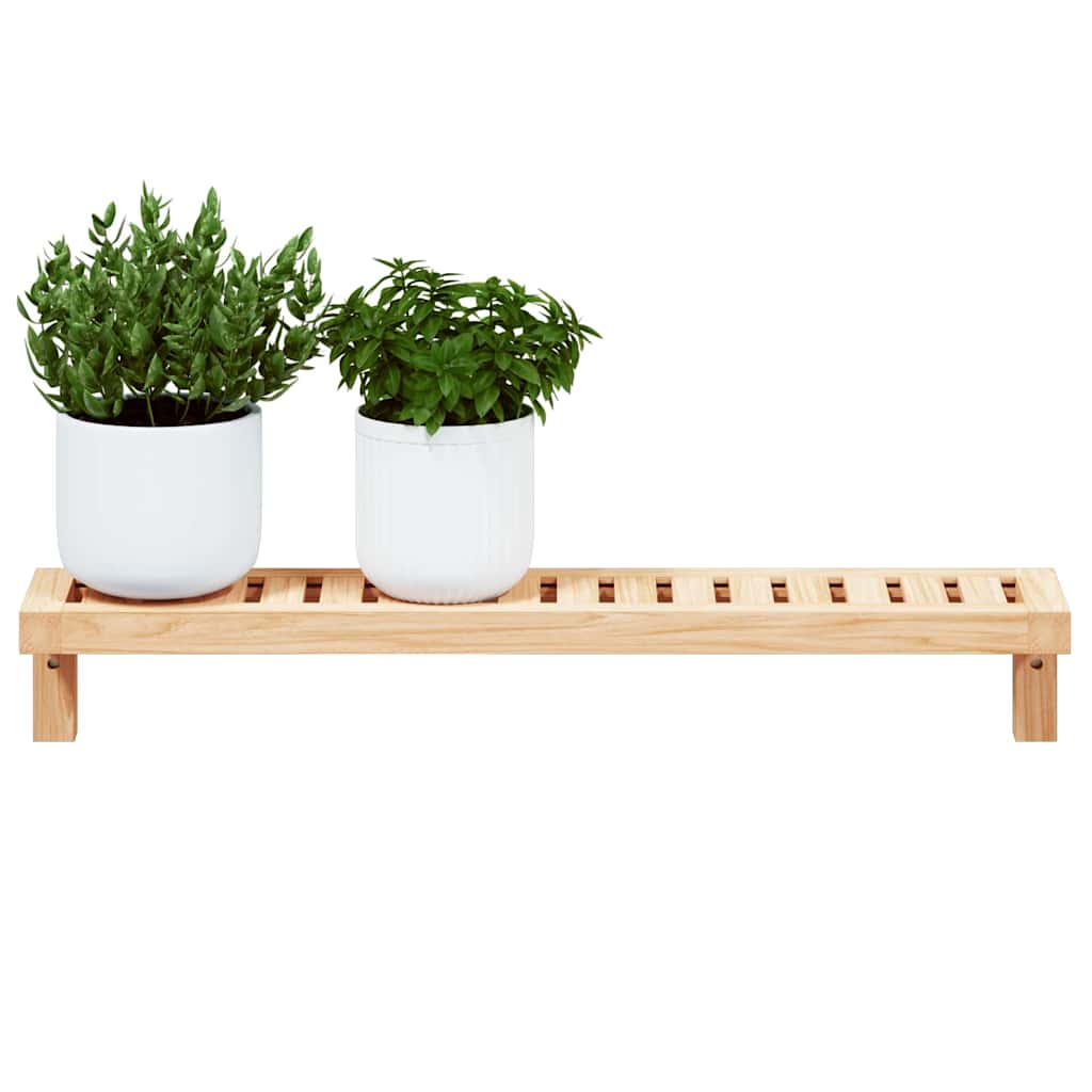 Wandhangrek Naturel 62 x 10 x 12,5 cm Massief Notenhout is nu te koop bij PeponiXL, paradijselijk wonen!