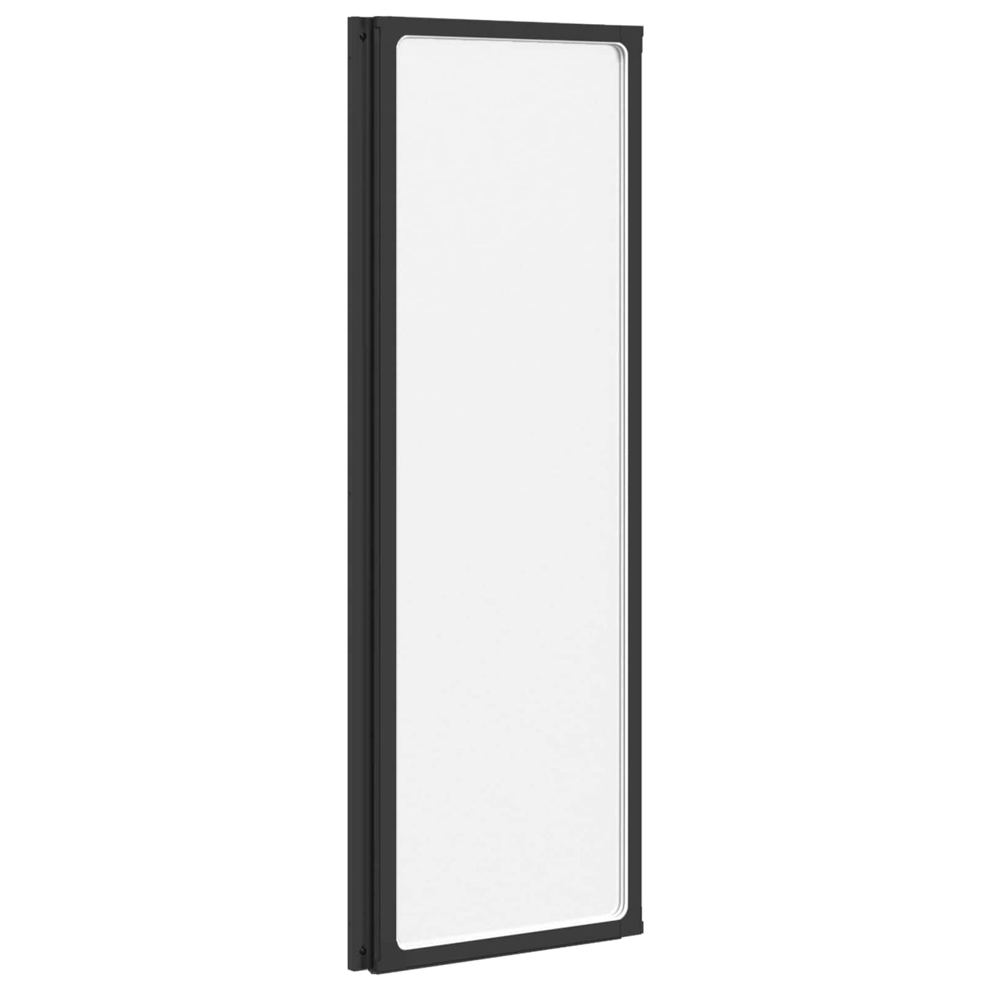 Douchescherm Zwart 120 x 2 x 117 cm Aluminium en PP is nu te koop bij PeponiXL, paradijselijk wonen!