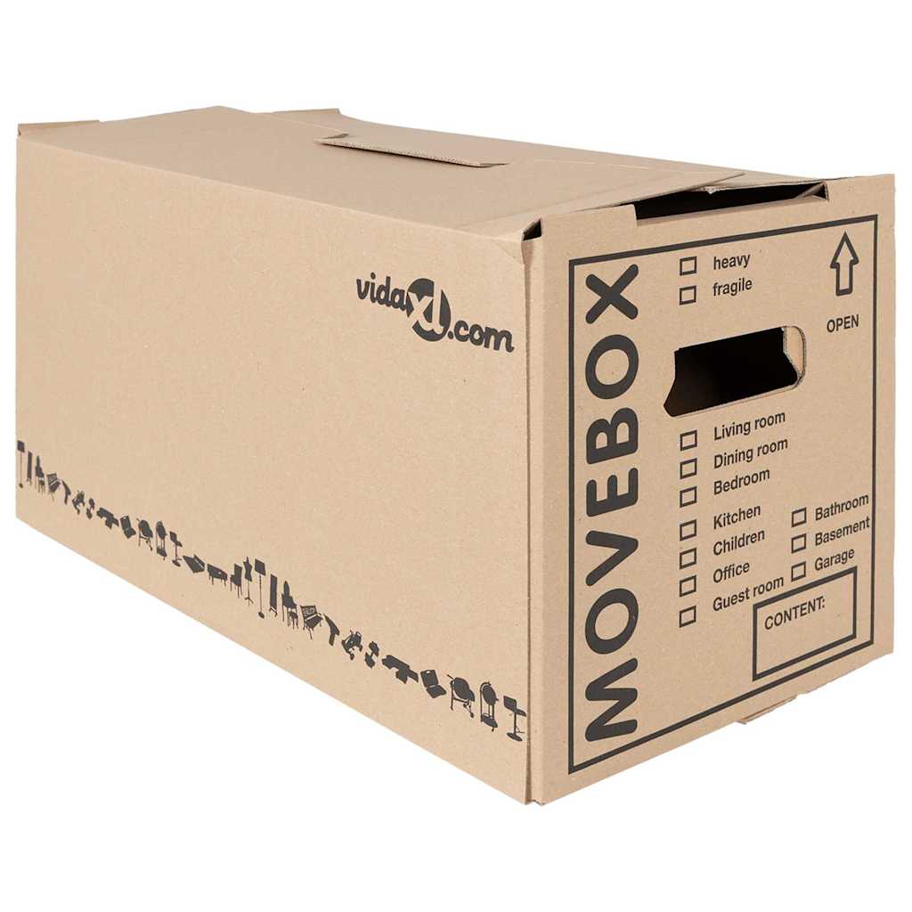 Verhuisdoos 20 pcs Naturel 59 x 31,5 x 31,5 cm Karton is nu te koop bij PeponiXL, paradijselijk wonen!