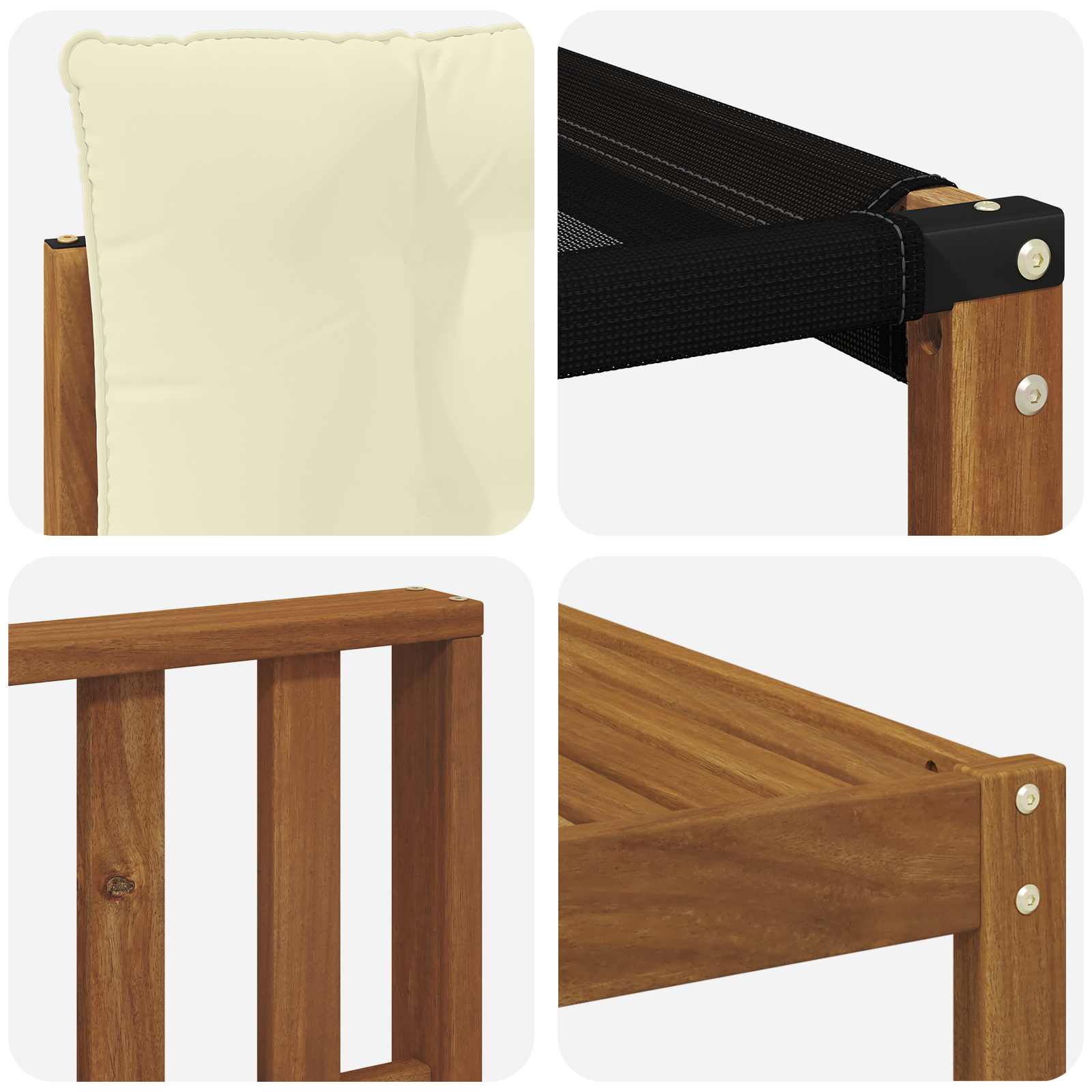Buiten bankenset met kussen 8 pcs Natuurlijk en Crème is nu te koop bij PeponiXL, paradijselijk wonen!