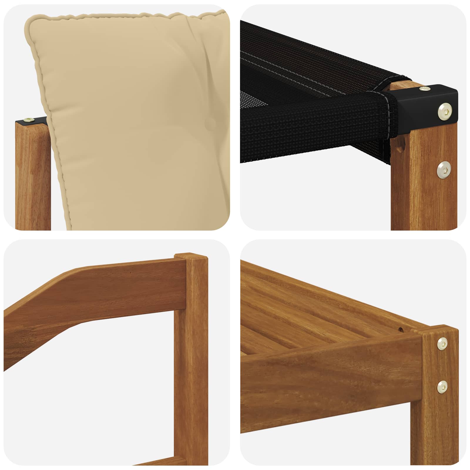 Buiten bankenset met kussen 8 pcs Natuurlijk en Beige is nu te koop bij PeponiXL, paradijselijk wonen!