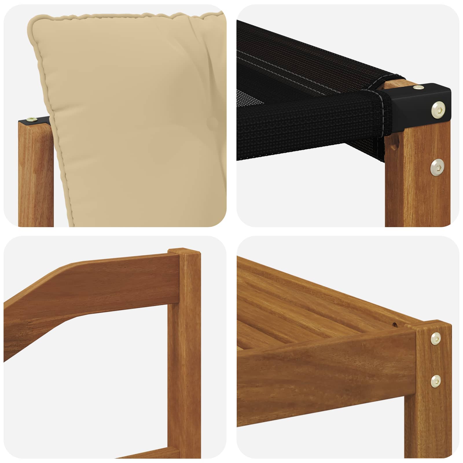Buiten bankenset met kussen 9 pcs Natuurlijk en Beige is nu te koop bij PeponiXL, paradijselijk wonen!