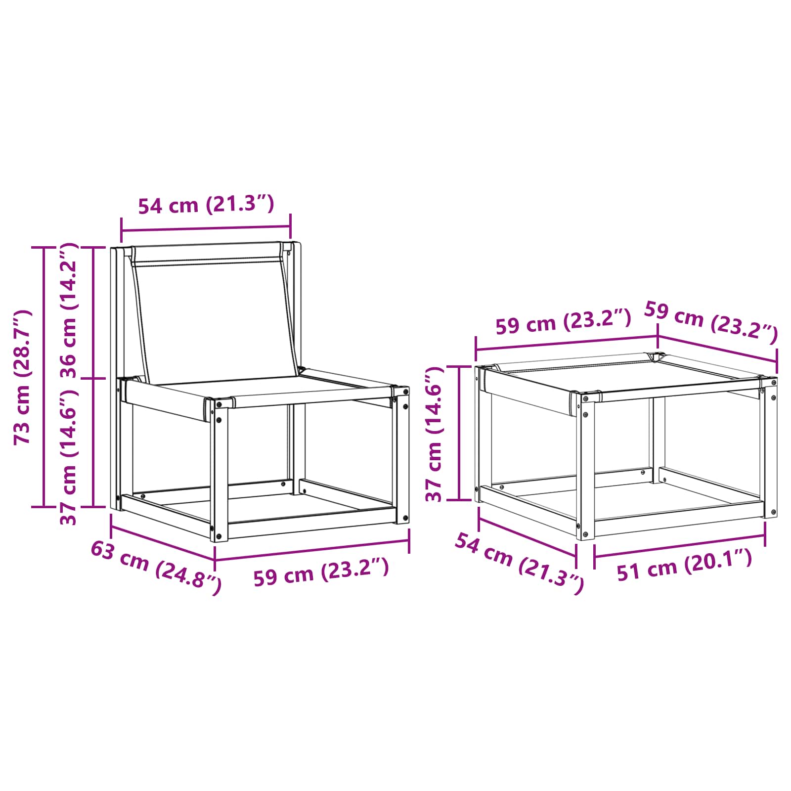 Buiten bankenset met kussen 4 pcs Natuurlijk en Crème is nu te koop bij PeponiXL, paradijselijk wonen!