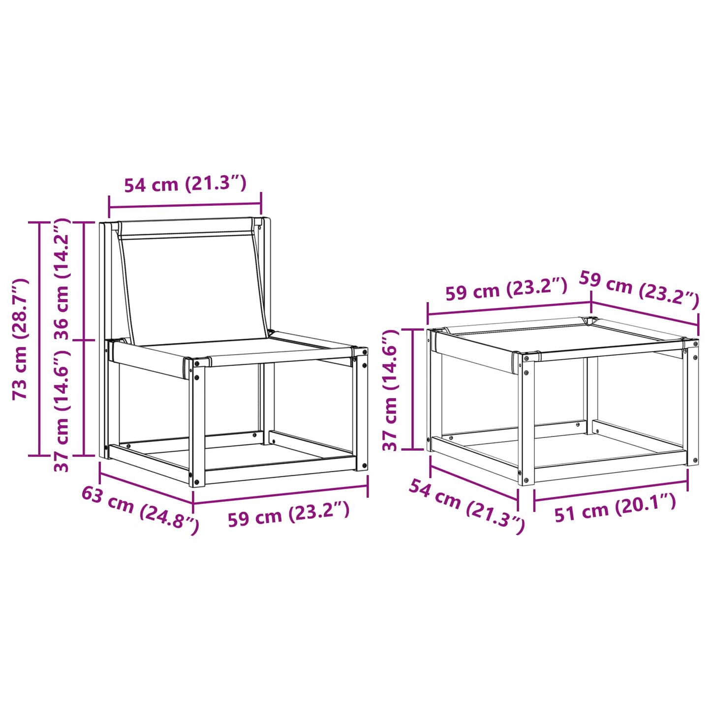 Buiten bankenset met kussen 4 pcs Natuurlijk en Zwart is nu te koop bij PeponiXL, paradijselijk wonen!