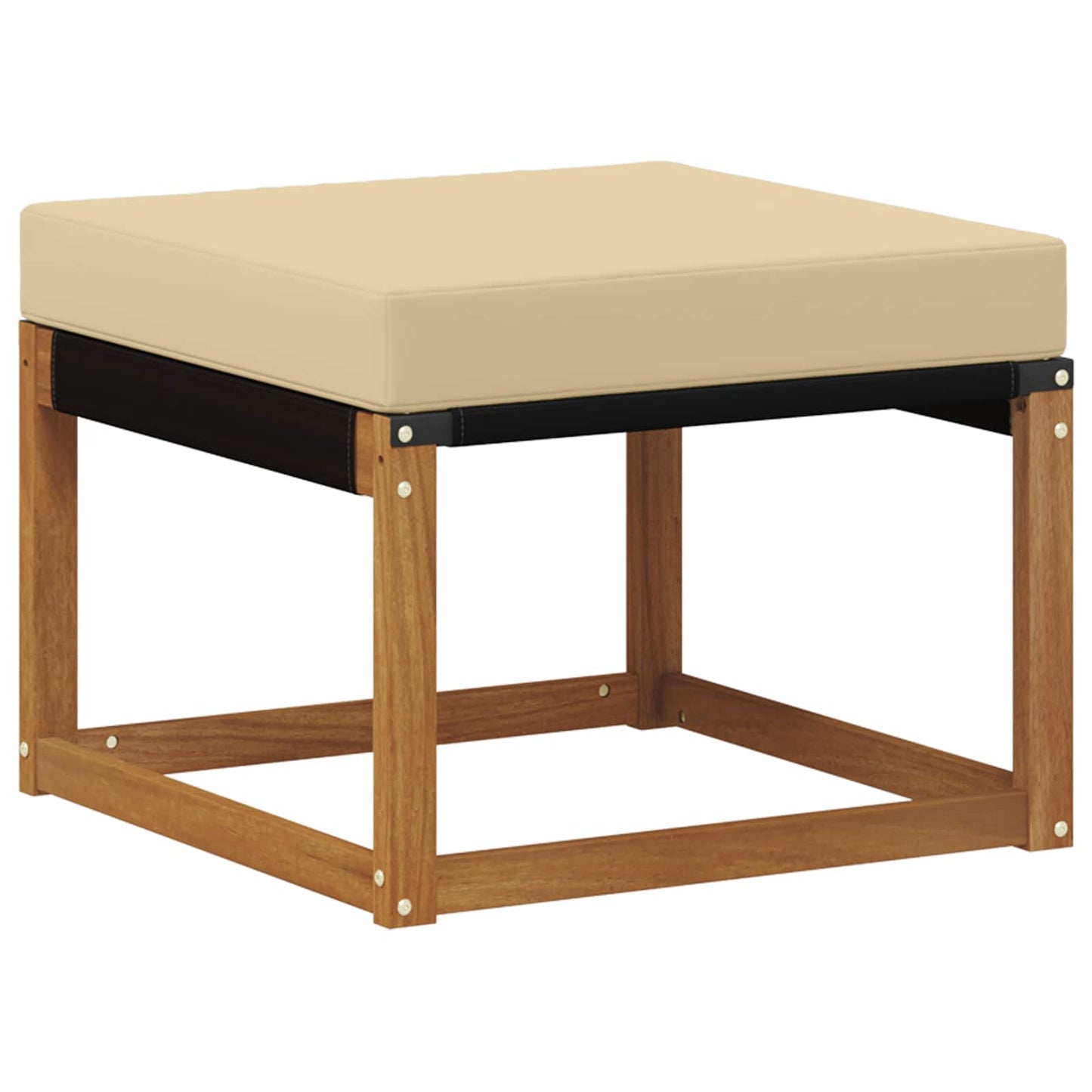 Buiten bankenset met kussen 4 pcs Natuurlijk en Beige is nu te koop bij PeponiXL, paradijselijk wonen!
