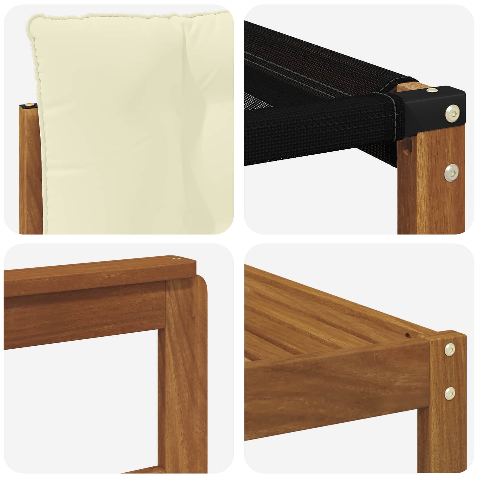 Buiten bankenset met kussen 9 pcs Natuurlijk en Crème is nu te koop bij PeponiXL, paradijselijk wonen!