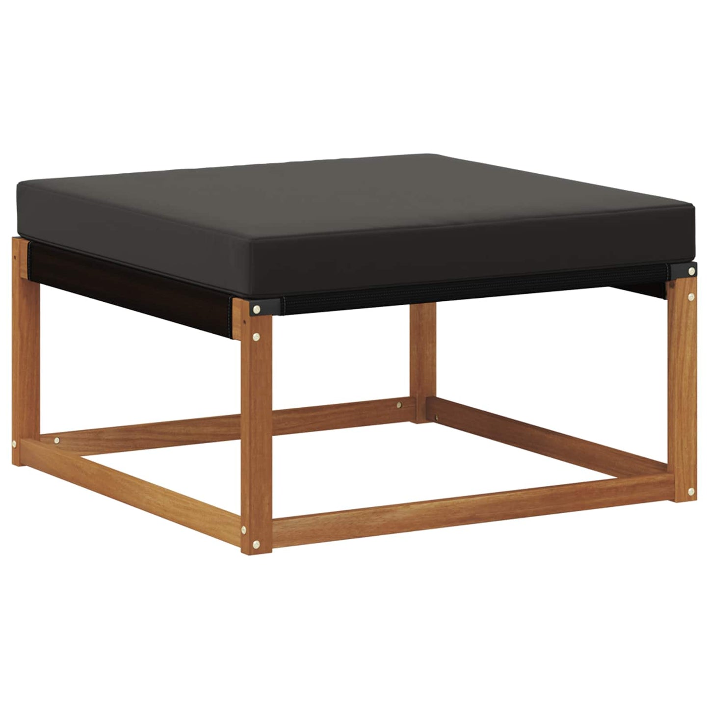 Buiten bankenset met kussen 5 pcs Natuurlijk en Zwart is nu te koop bij PeponiXL, paradijselijk wonen!