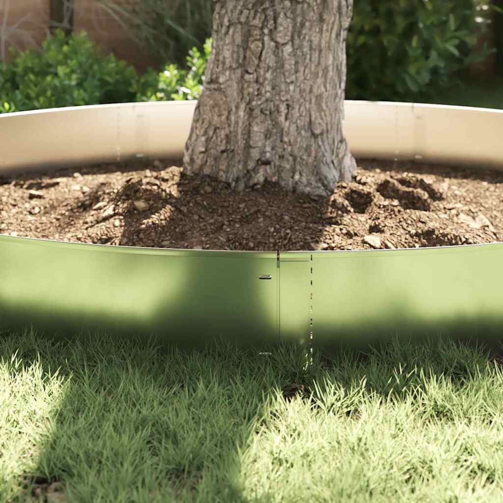 Gazonranden 20 pcs Zilver 100 x 25 x 0,07 cm is nu te koop bij PeponiXL, paradijselijk wonen!