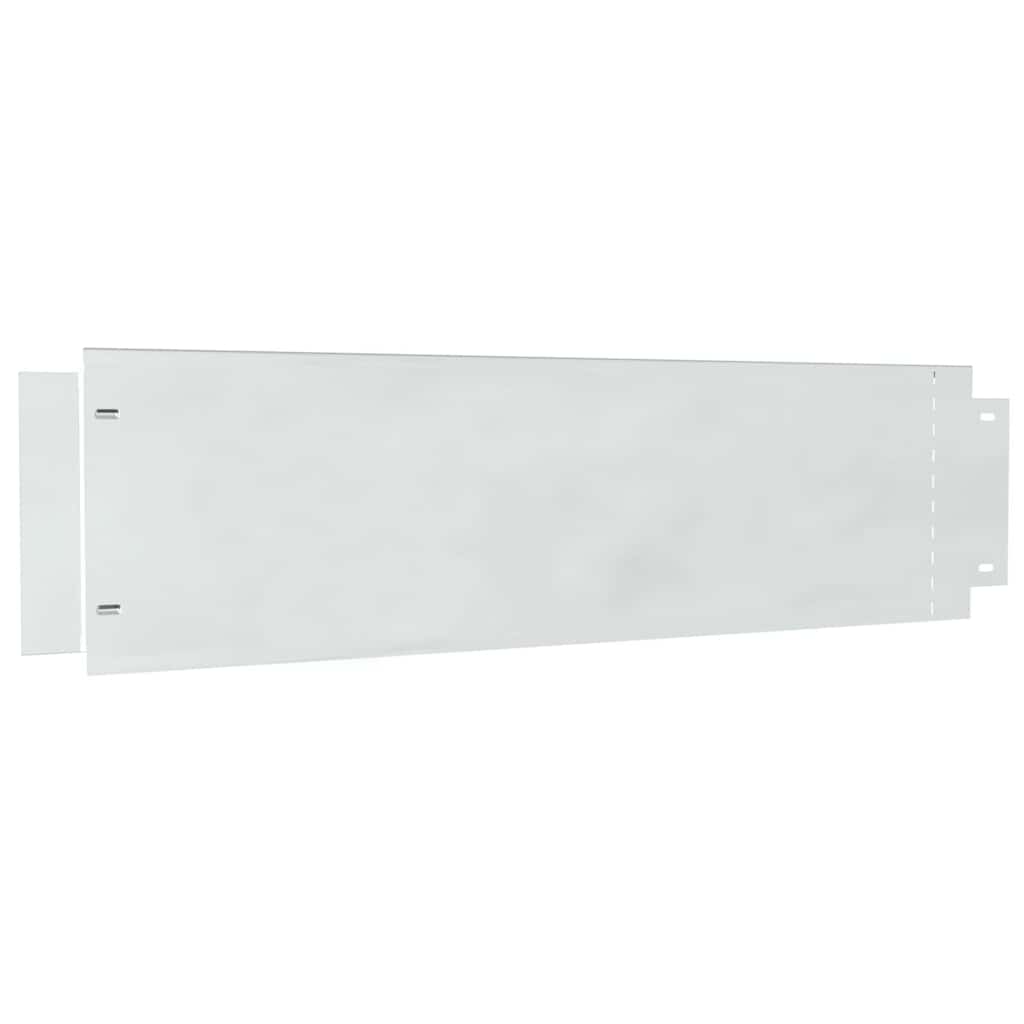 Gazonranden 20 pcs Zilver 100 x 25 x 0,07 cm is nu te koop bij PeponiXL, paradijselijk wonen!