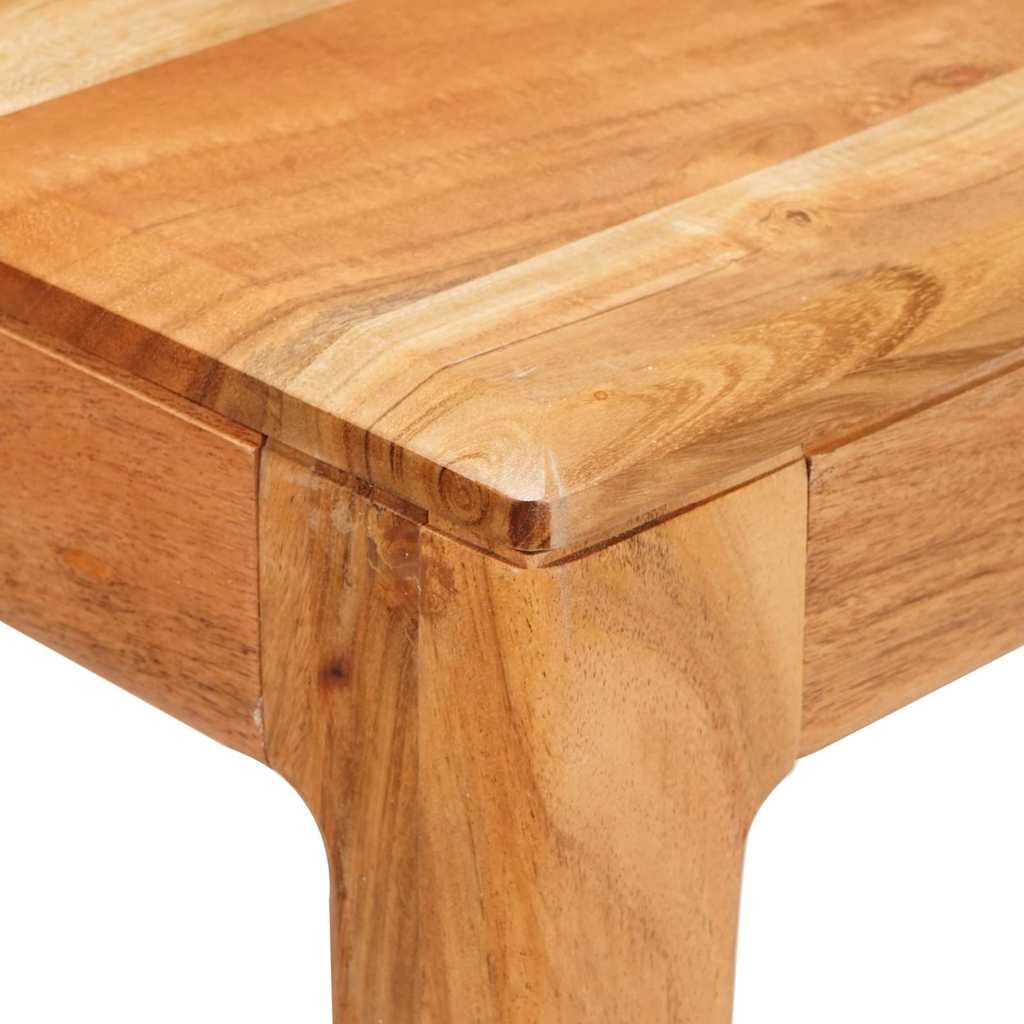Eettafel Bruin 110 x 55 x 76 cm Massief Acaciahout is nu te koop bij PeponiXL, paradijselijk wonen!
