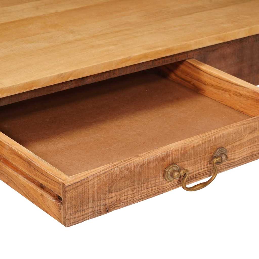 Salontafel met lade Bruin 110 x 55 x 40 cm Massief Mango Hout is nu te koop bij PeponiXL, paradijselijk wonen!
