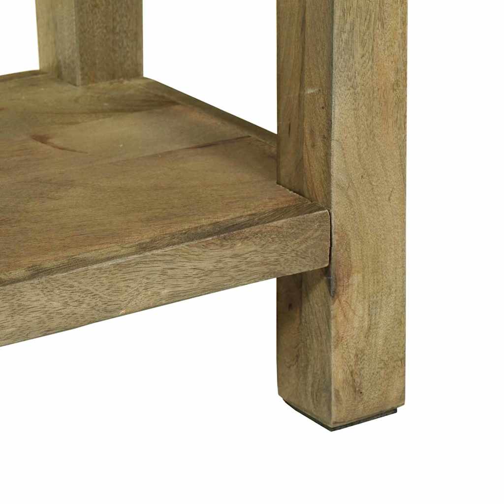 Wandtafel Natuurlijk grijs 110 x 30 x 80 cm Massief Mango Hout is nu te koop bij PeponiXL, paradijselijk wonen!