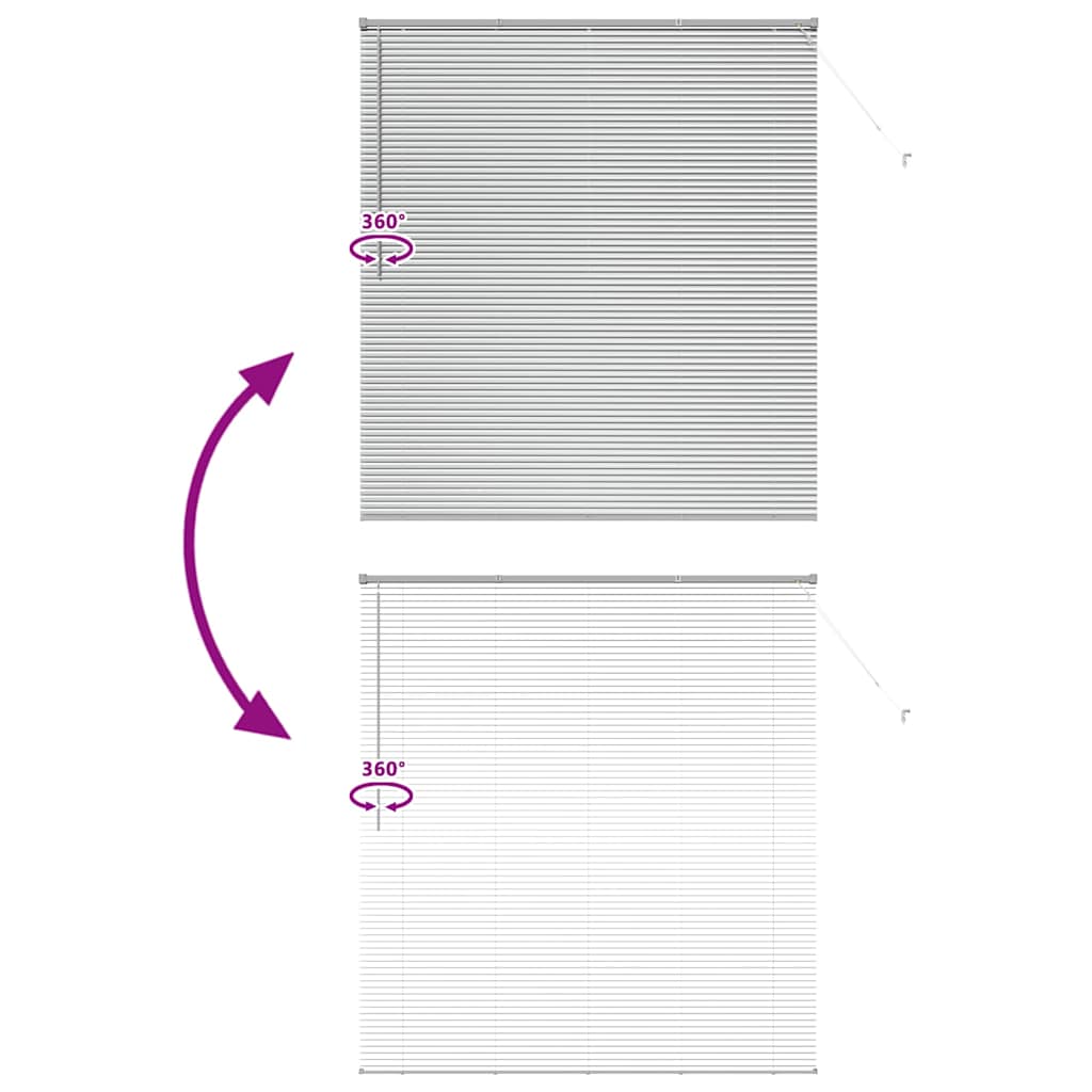 Venetiaanse Jaloezieën Zilver 175 x 160 cm Aluminium is nu te koop bij PeponiXL, paradijselijk wonen!