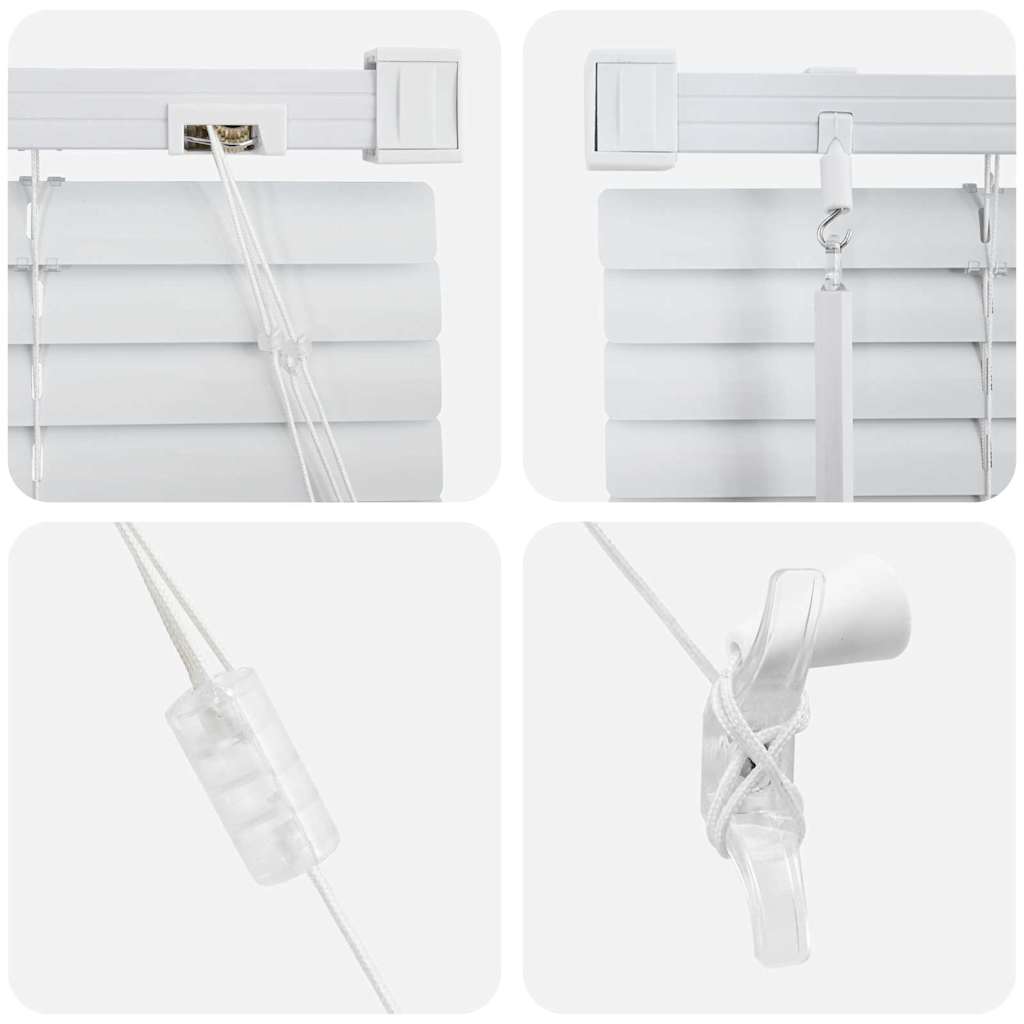 Venetiaanse Jaloezieën Wit 220 x 130 cm Aluminium is nu te koop bij PeponiXL, paradijselijk wonen!