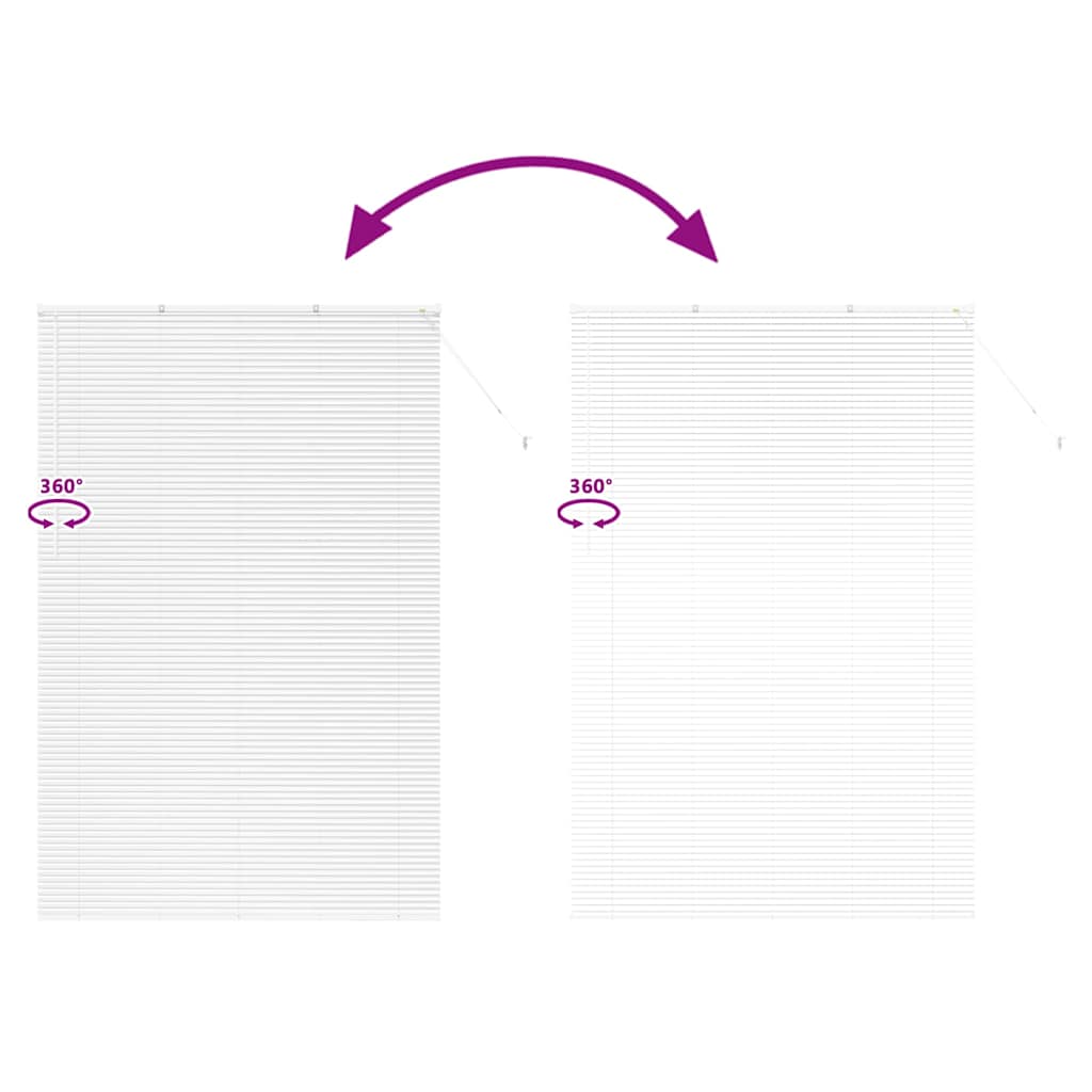 Venetiaanse Jaloezieën Wit 220 x 140 cm Aluminium is nu te koop bij PeponiXL, paradijselijk wonen!