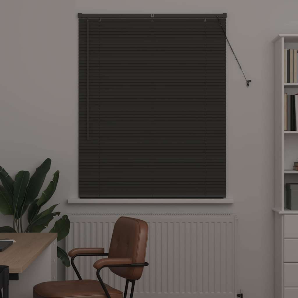 Venetiaanse Jaloezieën Donkergrijs 130 x 105 cm Aluminium is nu te koop bij PeponiXL, paradijselijk wonen!