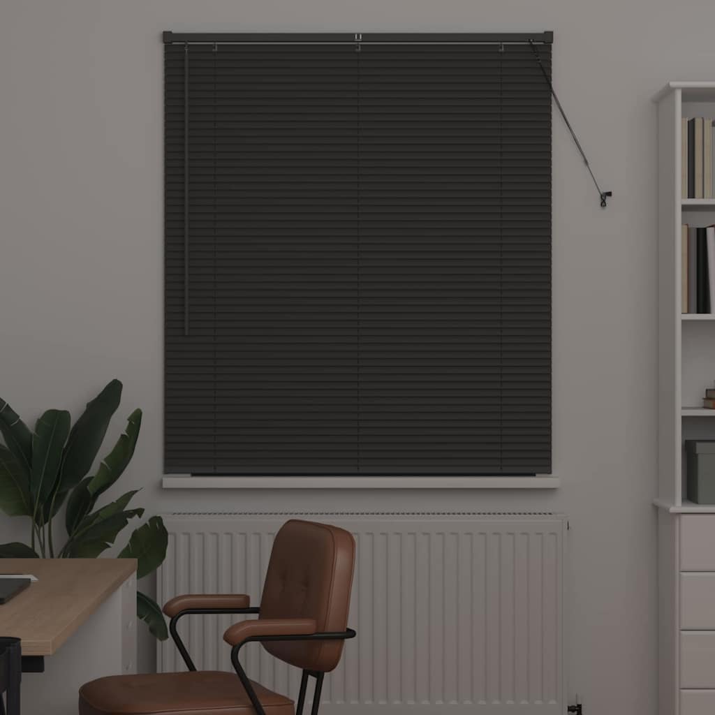 Venetiaanse Jaloezieën Donkergrijs 130 x 110 cm Aluminium is nu te koop bij PeponiXL, paradijselijk wonen!