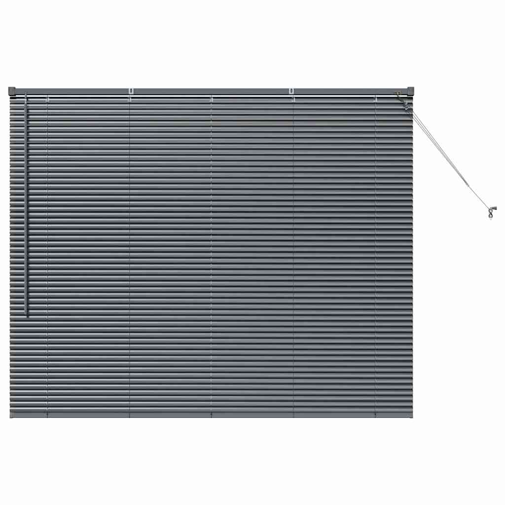 Venetiaanse Jaloezieën Donkergrijs 130 x 155 cm Aluminium is nu te koop bij PeponiXL, paradijselijk wonen!