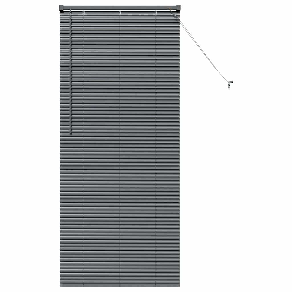 Venetiaanse Jaloezieën Donkergrijs 175 x 80 cm Aluminium is nu te koop bij PeponiXL, paradijselijk wonen!