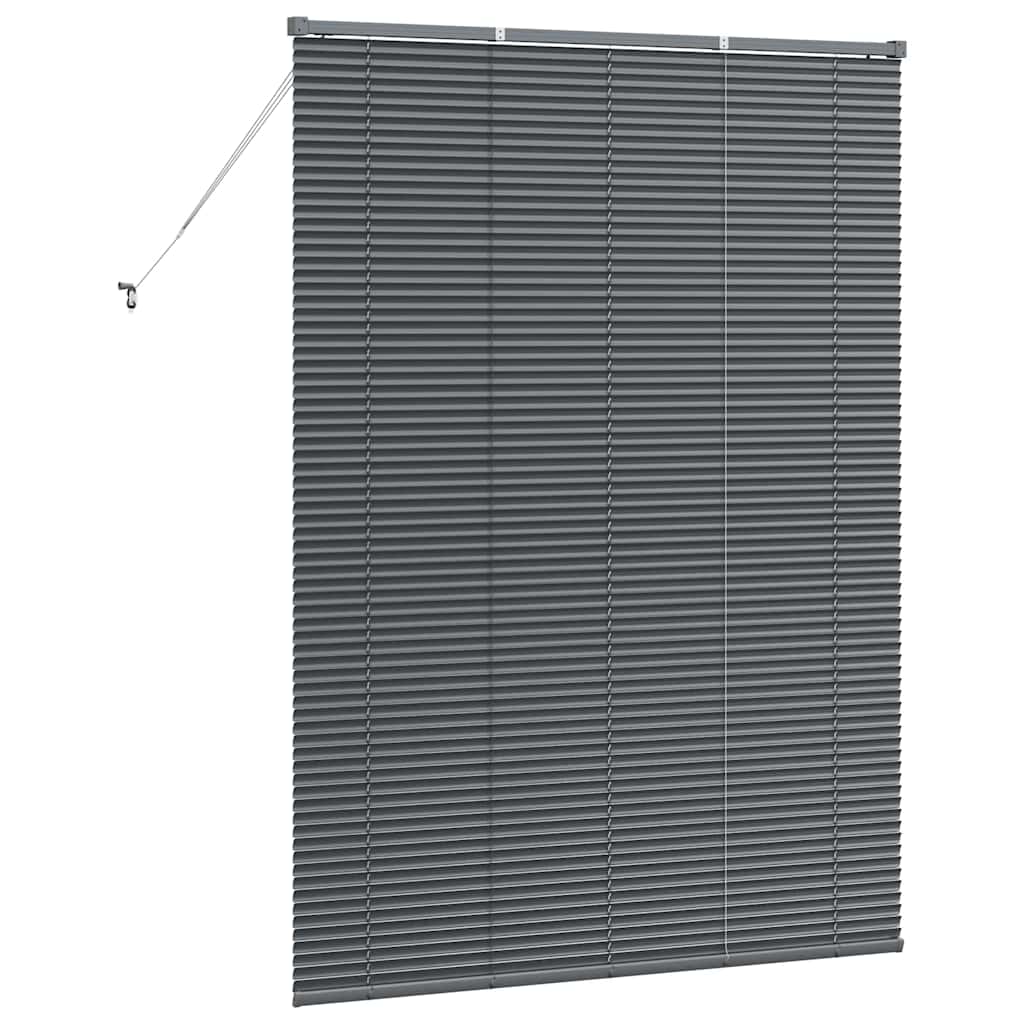 Venetiaanse Jaloezieën Donkergrijs 175 x 130 cm Aluminium is nu te koop bij PeponiXL, paradijselijk wonen!
