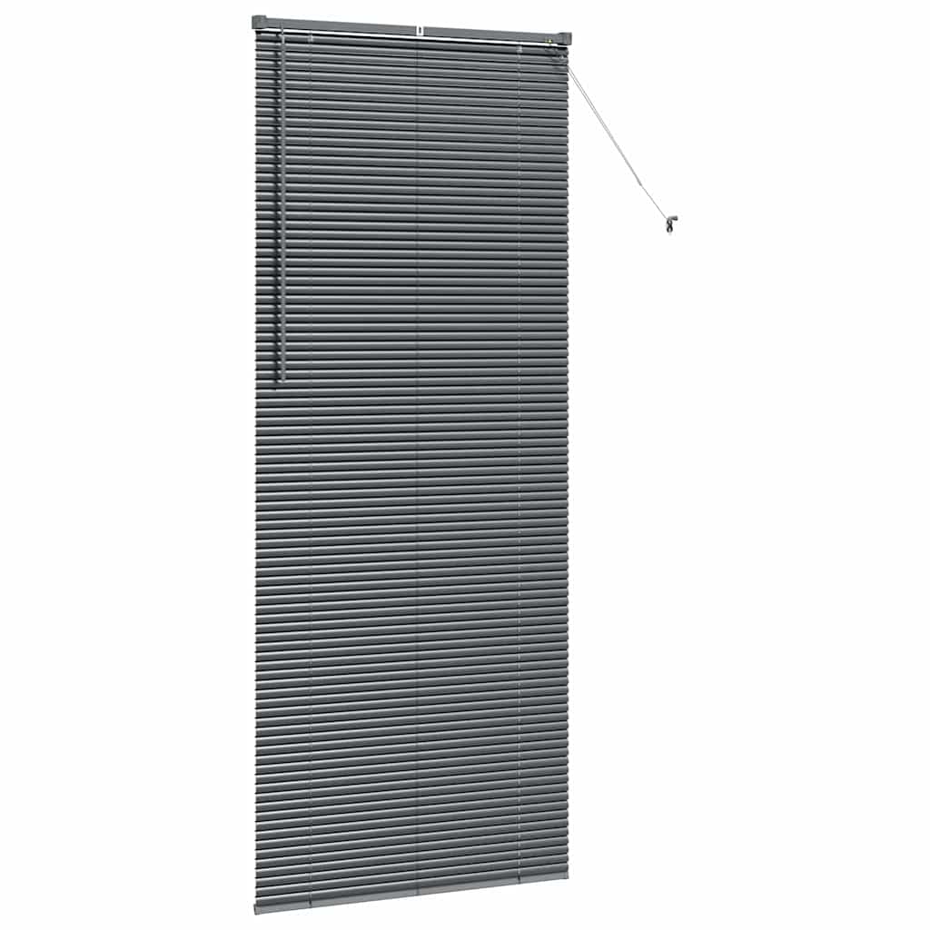 Venetiaanse Jaloezieën Donkergrijs 220 x 85 cm Aluminium is nu te koop bij PeponiXL, paradijselijk wonen!