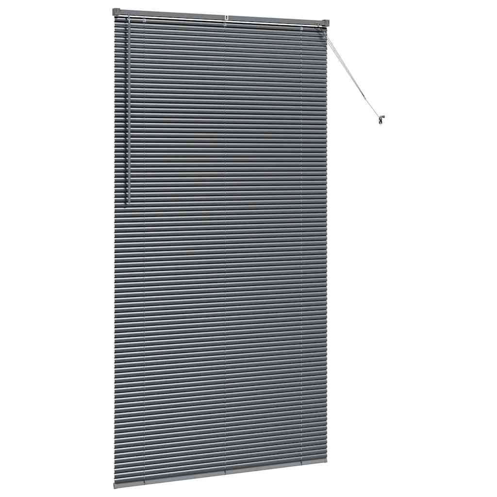 Venetiaanse Jaloezieën Donkergrijs 220 x 120 cm Aluminium is nu te koop bij PeponiXL, paradijselijk wonen!