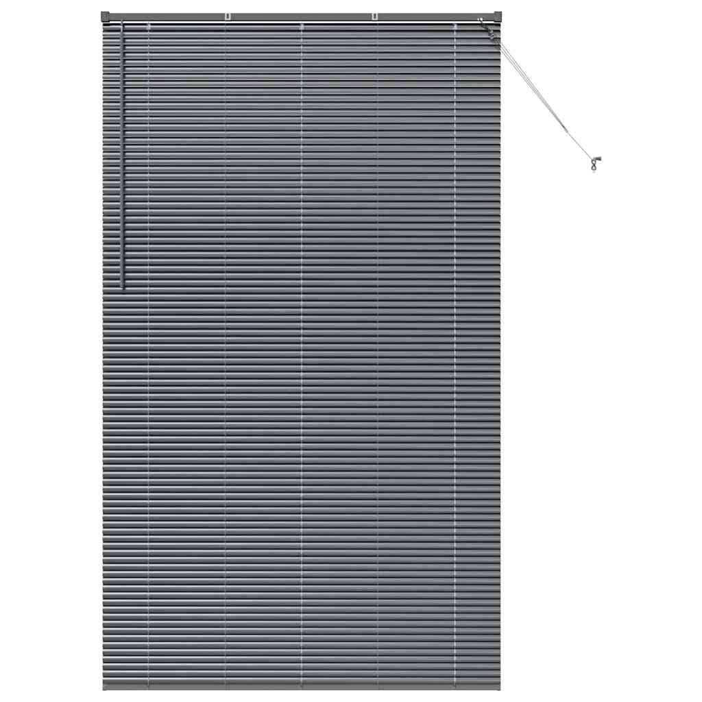 Venetiaanse Jaloezieën Donkergrijs 220 x 130 cm Aluminium is nu te koop bij PeponiXL, paradijselijk wonen!