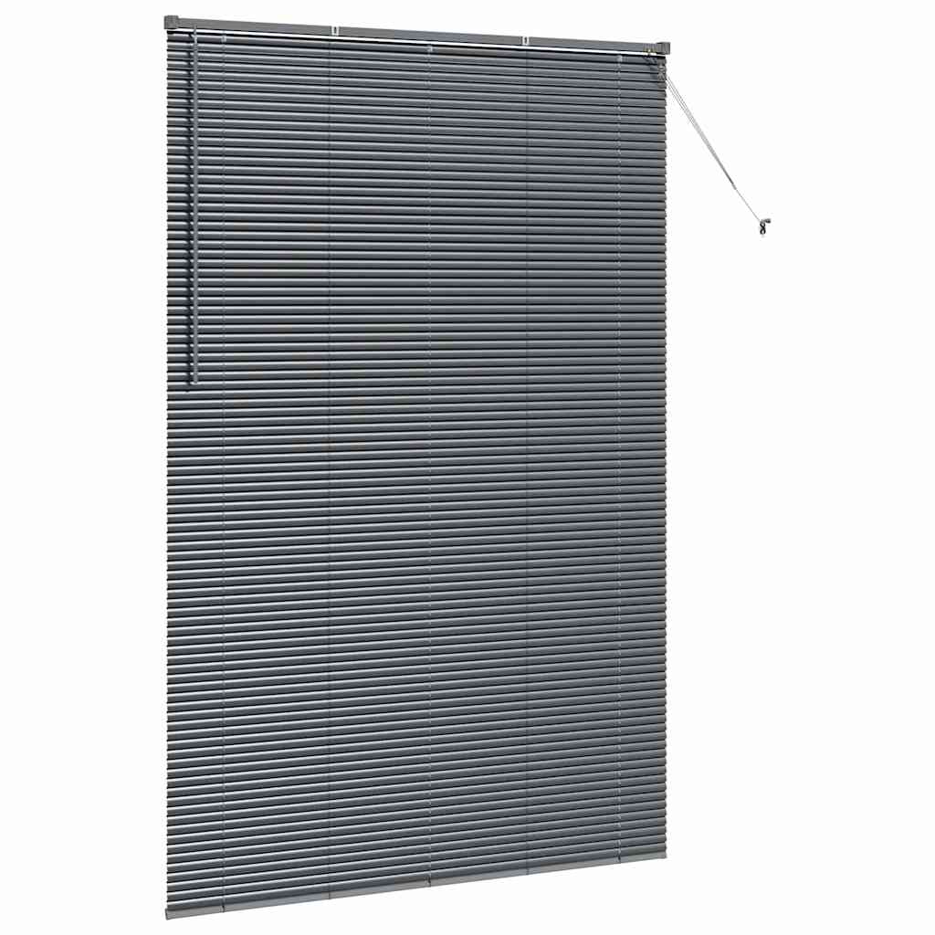 Venetiaanse Jaloezieën Donkergrijs 220x150cm Aluminium is nu te koop bij PeponiXL, paradijselijk wonen!