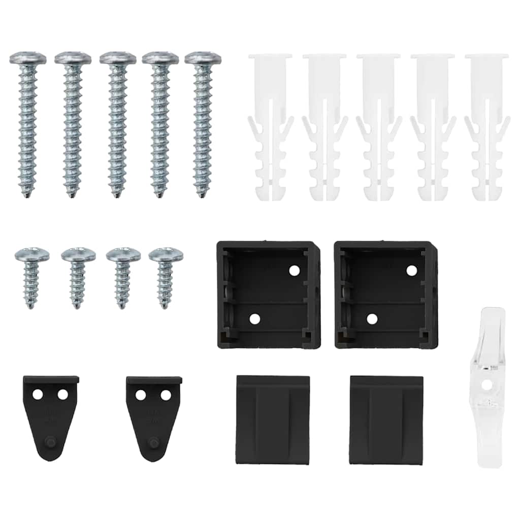 Venetiaanse Jaloezieën Zwart 130 x 50 cm Aluminium is nu te koop bij PeponiXL, paradijselijk wonen!