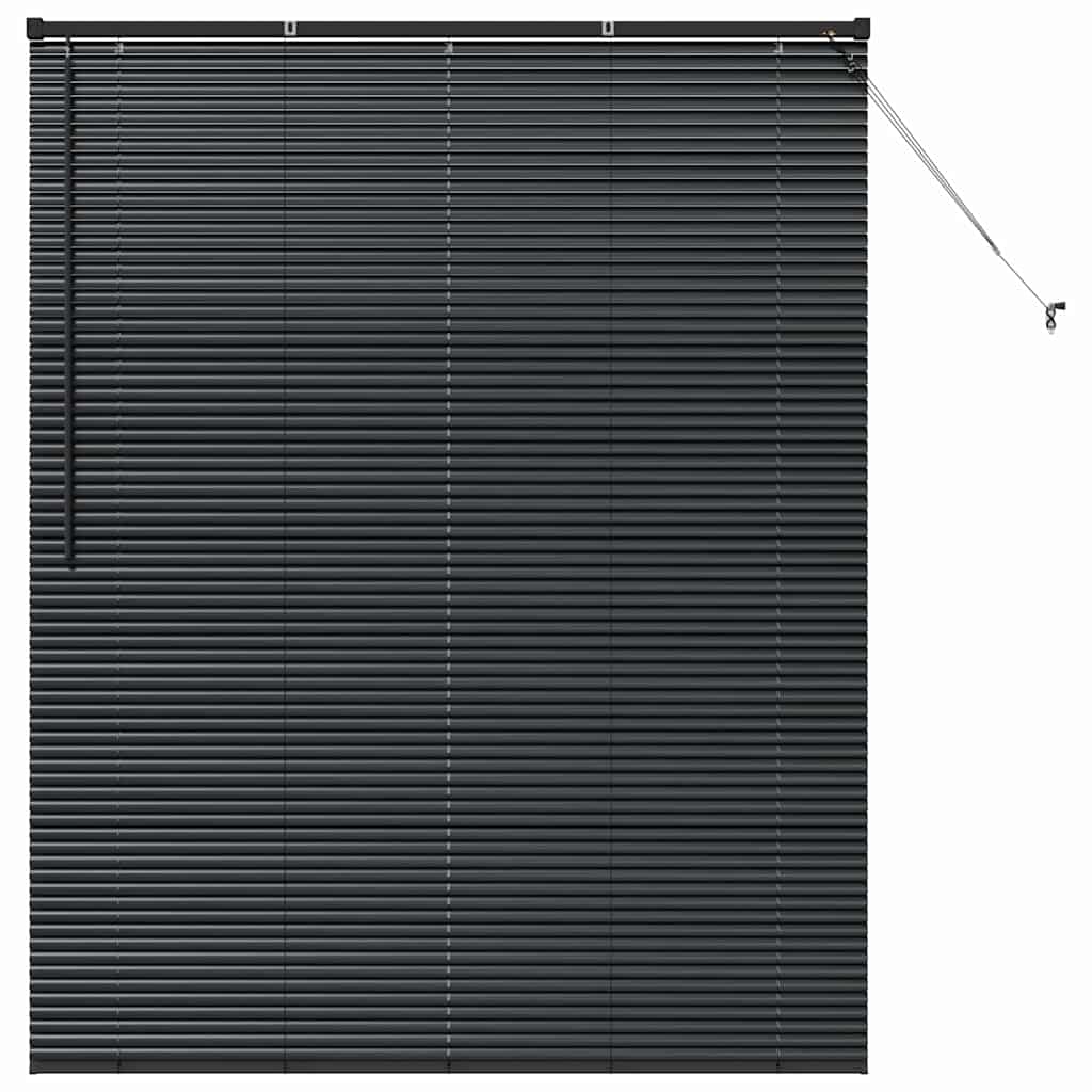 Venetiaanse Jaloezieën Zwart 175 x 140 cm Aluminium is nu te koop bij PeponiXL, paradijselijk wonen!