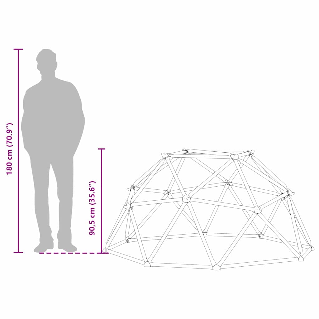 Klim Koepel Blauw Staal is nu te koop bij PeponiXL, paradijselijk wonen!