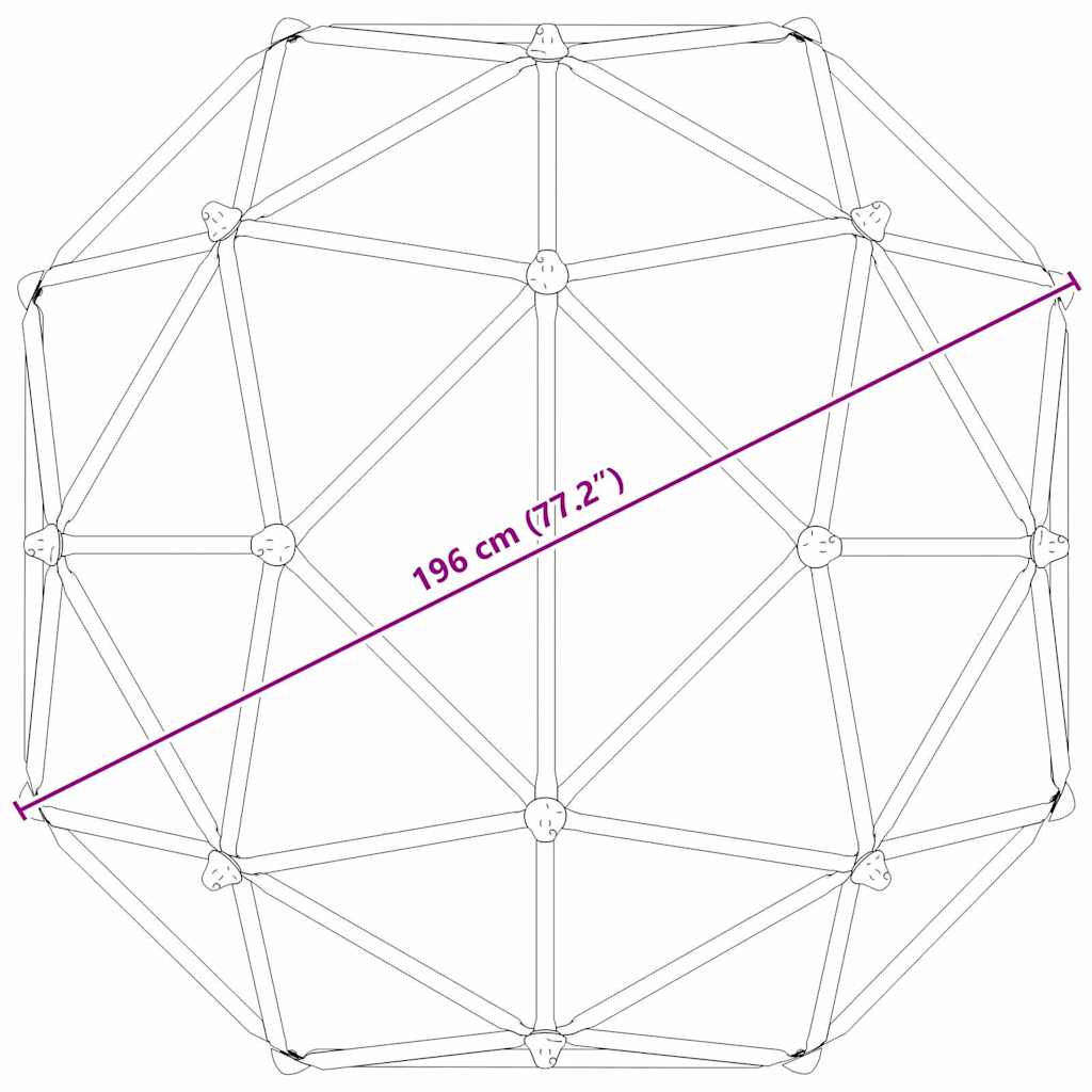 Klim Koepel Blauw Staal is nu te koop bij PeponiXL, paradijselijk wonen!