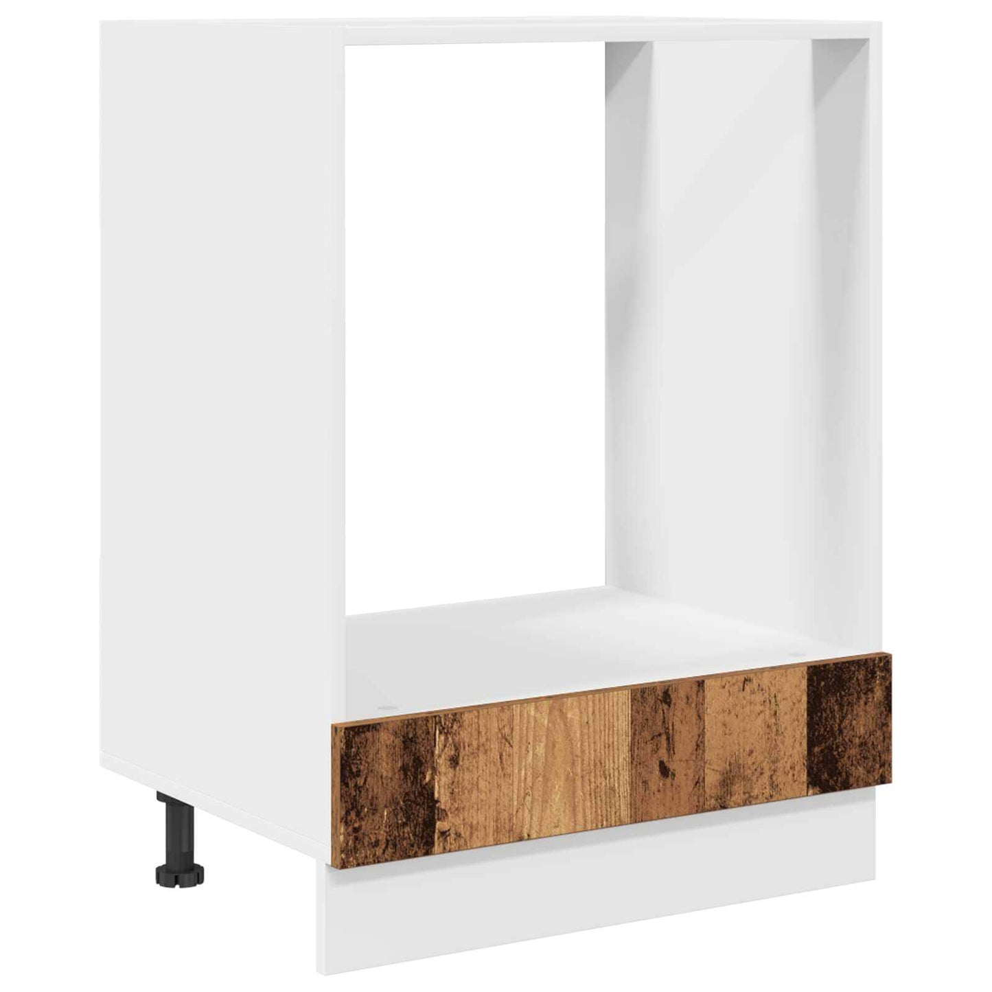Hangkast met opslag Oudhout 60 x 46 x 81,5 cm Bewerkt hout is nu te koop bij PeponiXL, paradijselijk wonen!