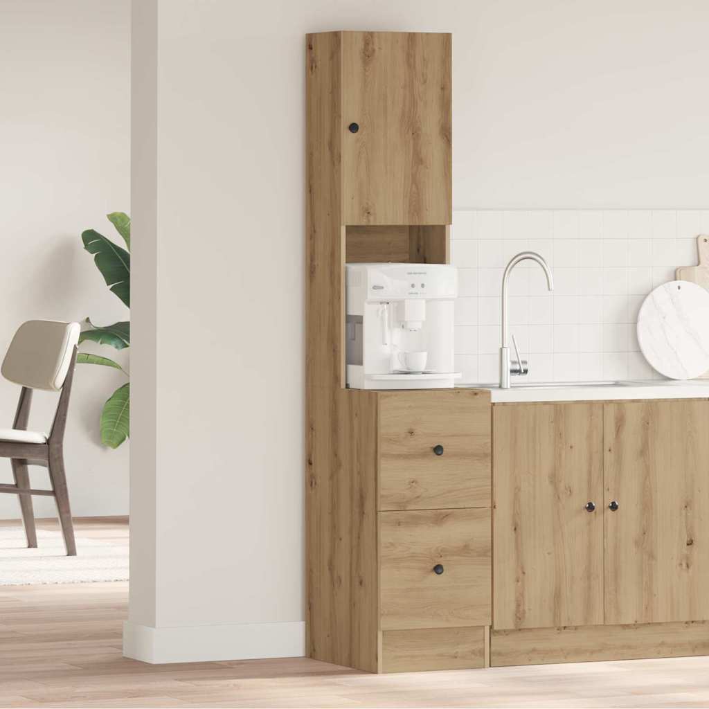 Keukenbuffet met lade met plank Artisan Eiken 32 x 50 x 180 cm is nu te koop bij PeponiXL, paradijselijk wonen!