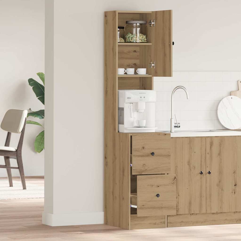 Keukenbuffet met lade met plank Artisan Eiken 32 x 50 x 180 cm is nu te koop bij PeponiXL, paradijselijk wonen!