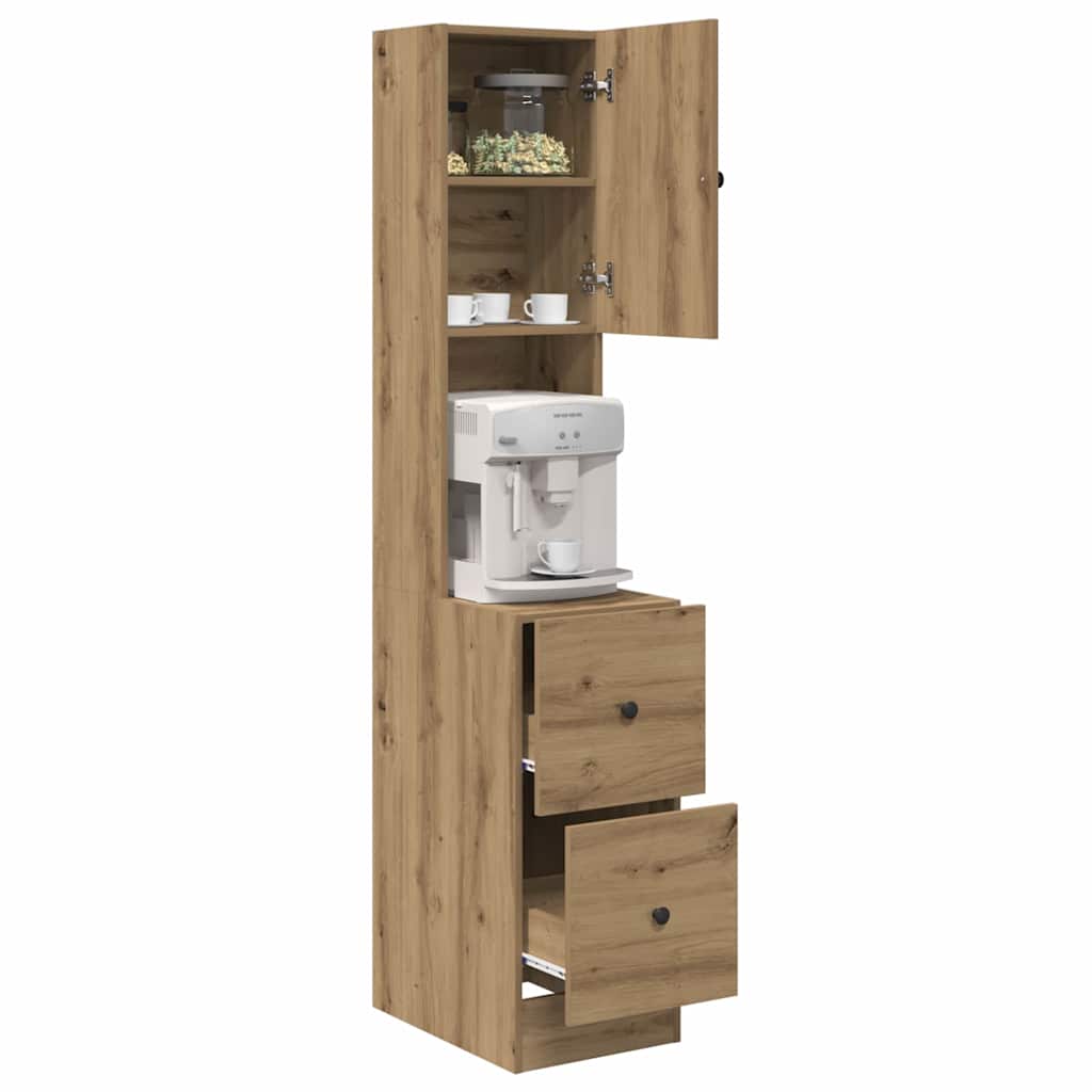 Keukenbuffet met lade met plank Artisan Eiken 32 x 50 x 180 cm is nu te koop bij PeponiXL, paradijselijk wonen!