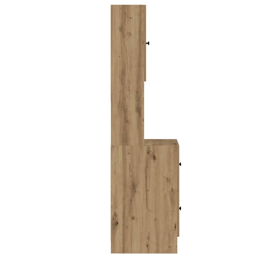 Keukenbuffet met lade met plank Artisan Eiken 32 x 50 x 180 cm is nu te koop bij PeponiXL, paradijselijk wonen!